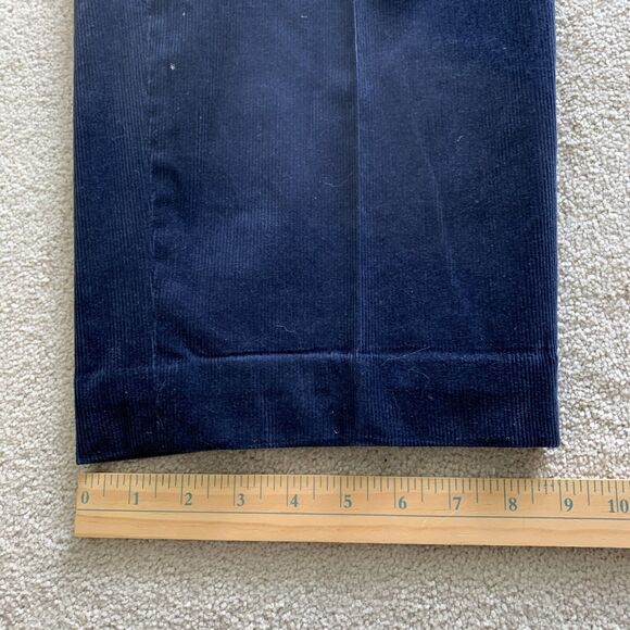 NWT‎ Polo Golf Ralph Lauren Blue Fairway Cotton Elastane Corduroy Pants 40x27 - Picture 5 of 12